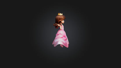 Cartoon Princess 3D model