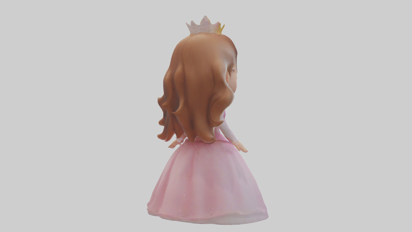 Cartoon Princess model 3D model