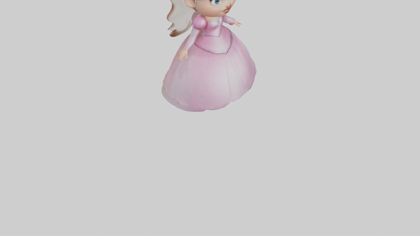 Cartoon Princess model 3D model