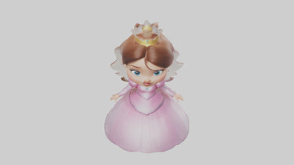 Cartoon Princess model 3D model