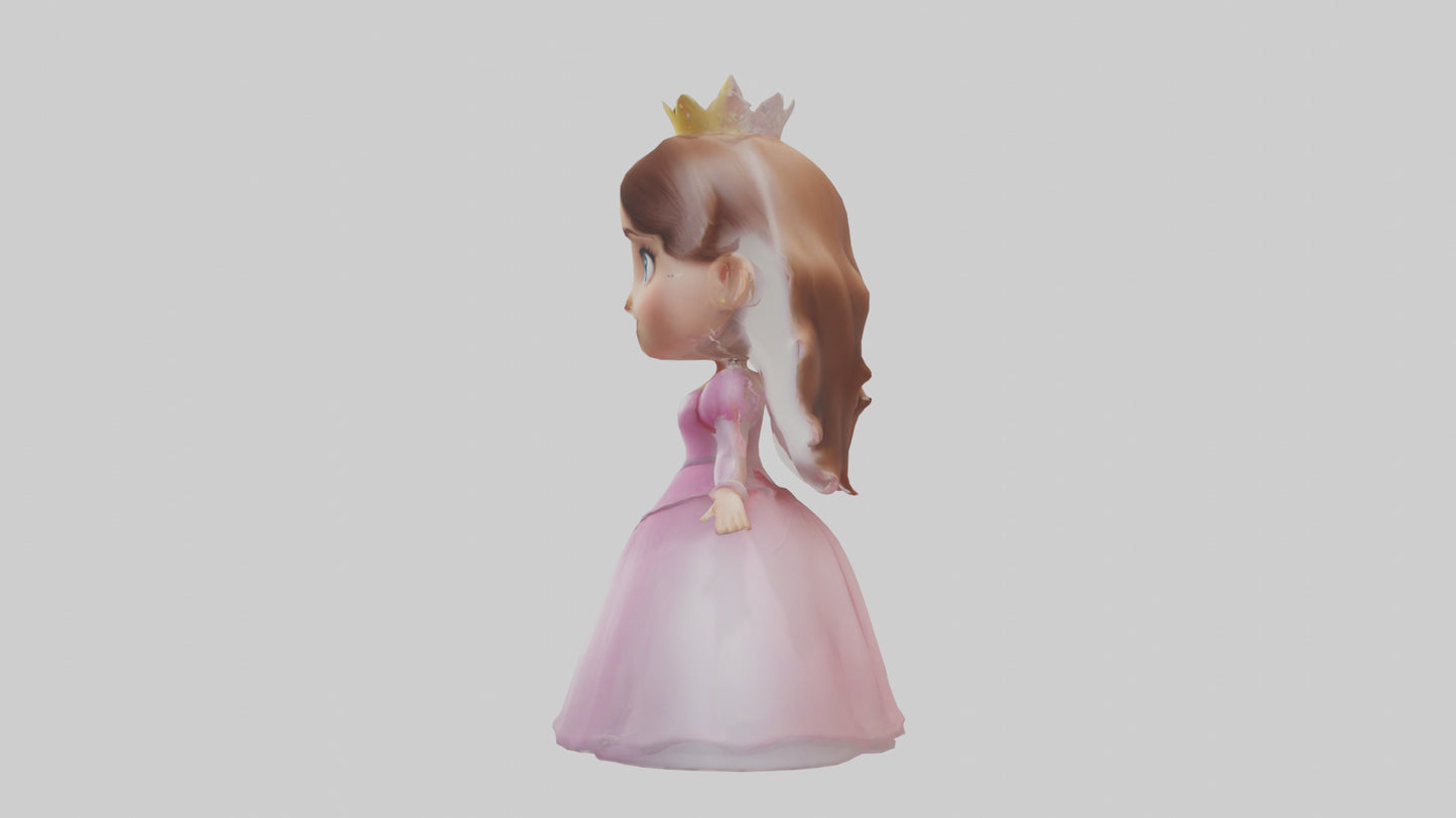 Cartoon Princess model 3D model