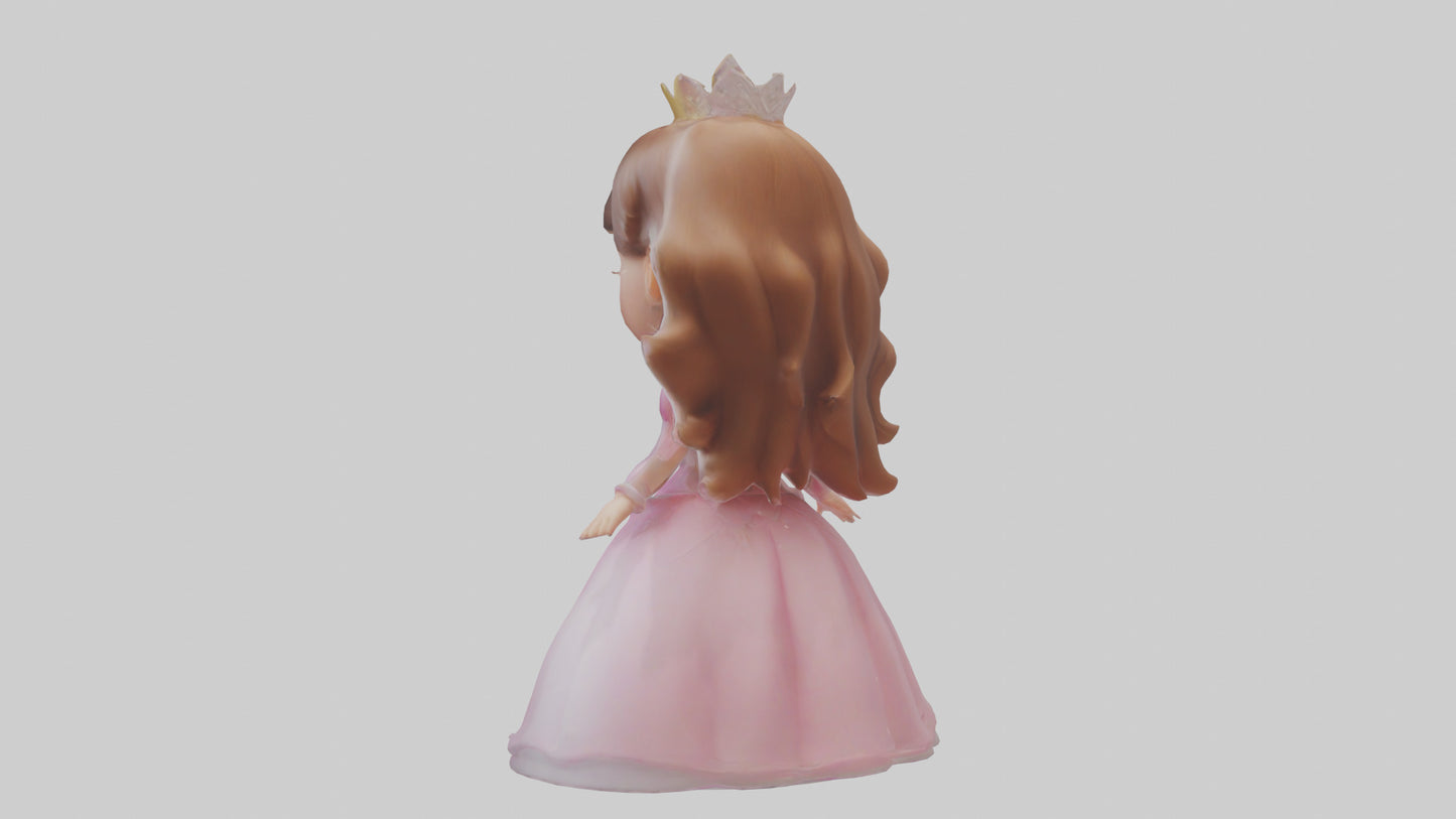 Cartoon Princess model 3D model