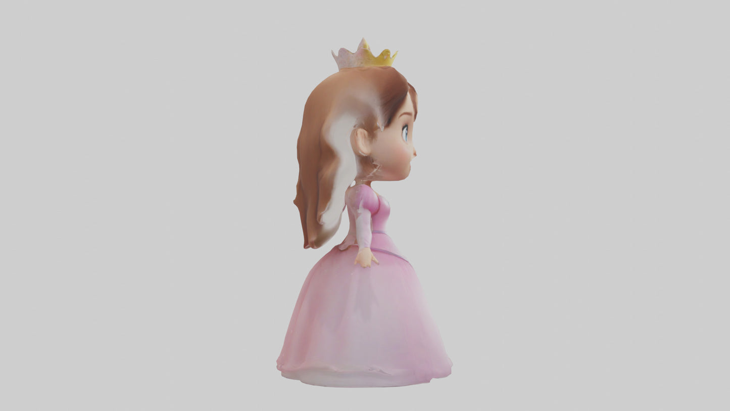Cartoon Princess model 3D model