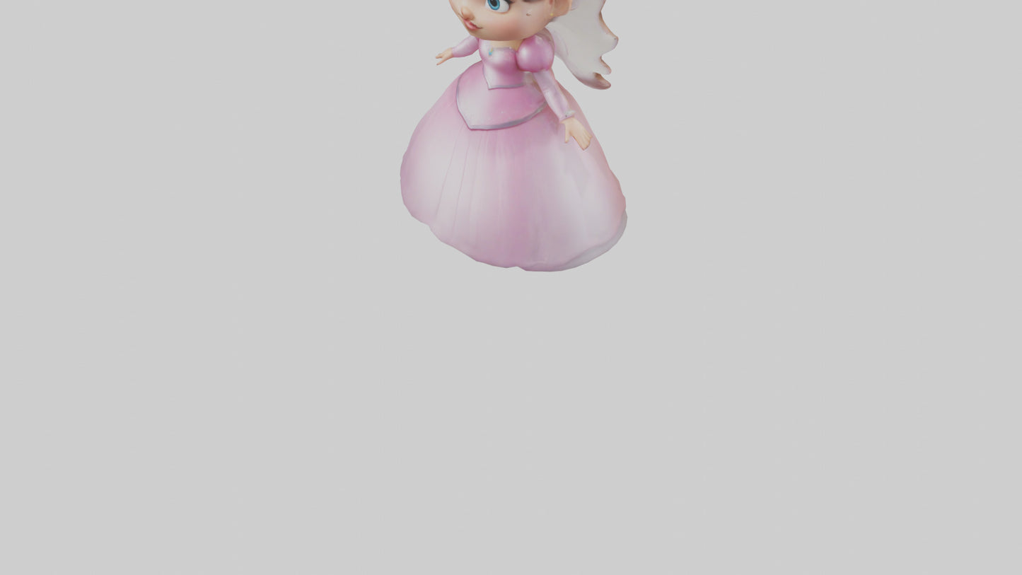 Cartoon Princess model 3D model