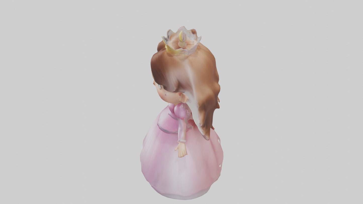 Cartoon Princess model 3D model