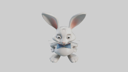 Cartoon Rabbit model 3D model