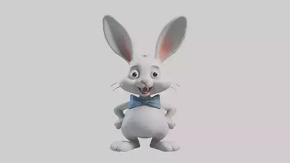 Cartoon Rabbit model 3D model