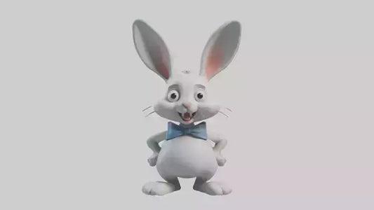 Cartoon Rabbit model 3D model