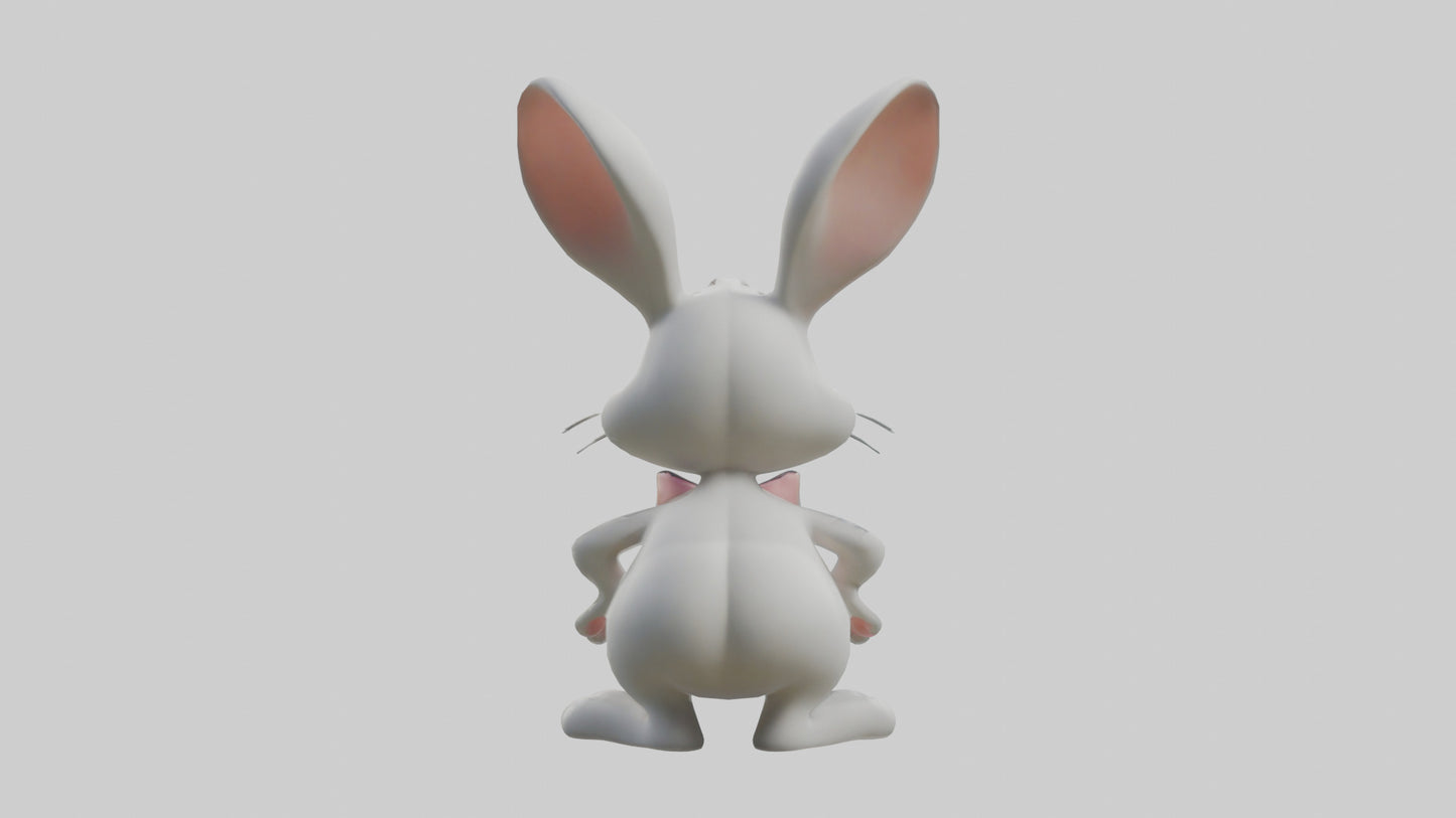 Cartoon Rabbit model 3D model