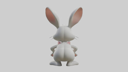 Cartoon Rabbit model 3D model