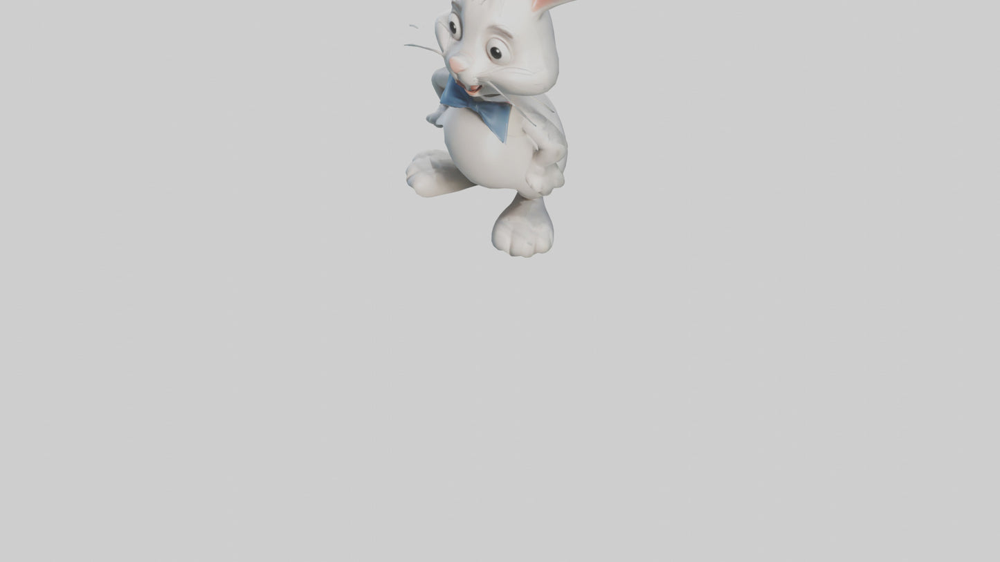 Cartoon Rabbit model 3D model