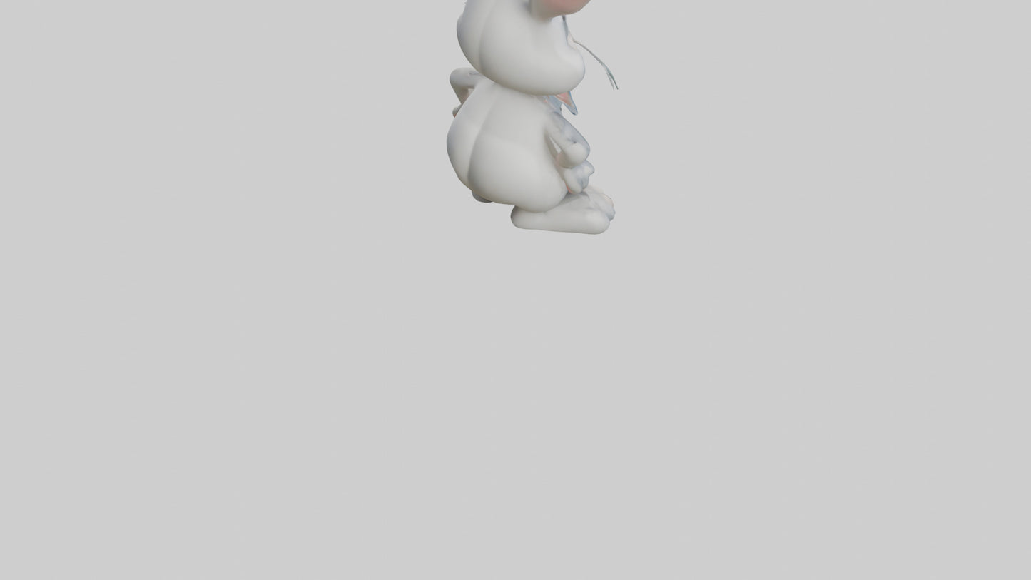 Cartoon Rabbit model 3D model