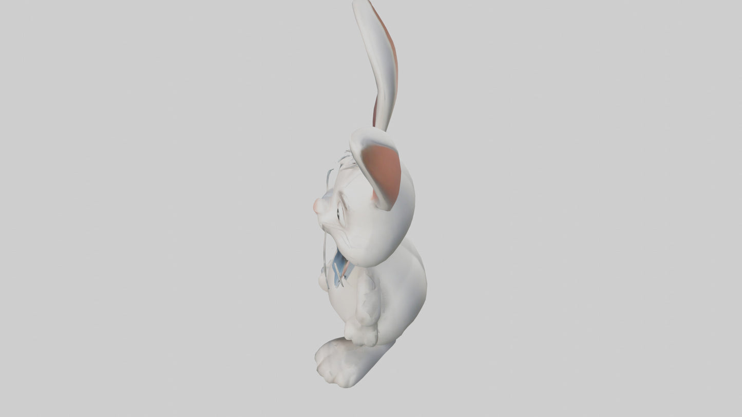 Cartoon Rabbit model 3D model