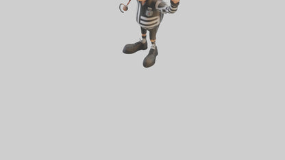 Cartoon Referee model 3D model