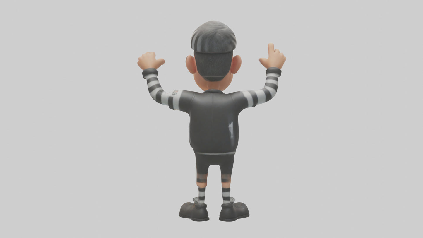 Cartoon Referee model 3D model