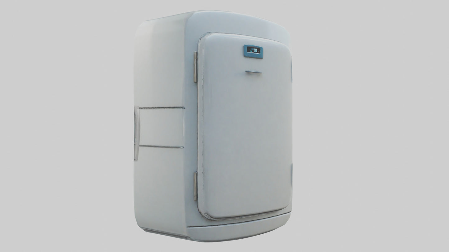 Cartoon Refrigerator model 3D model