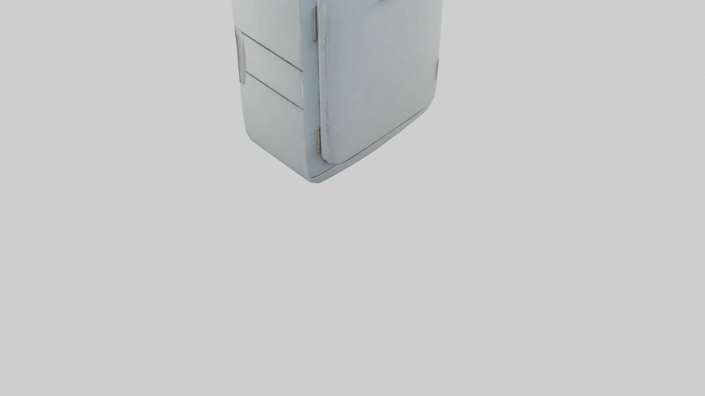 Cartoon Refrigerator model 3D model