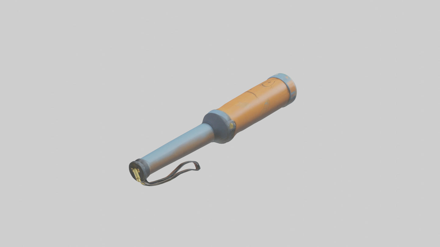 Cartoon Relay Baton model 3D model