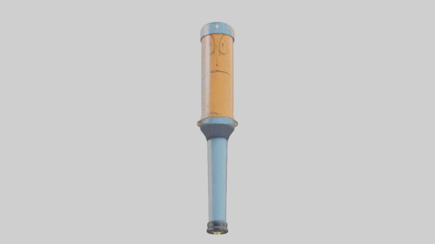 Cartoon Relay Baton model 3D model