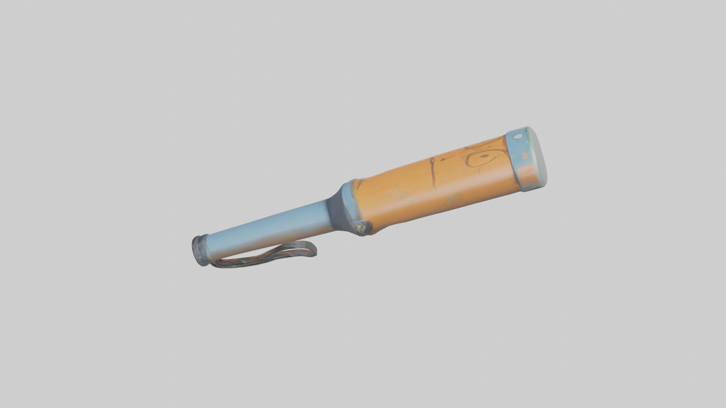 Cartoon Relay Baton model 3D model