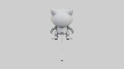 Cartoon Robot Cat model 3D model
