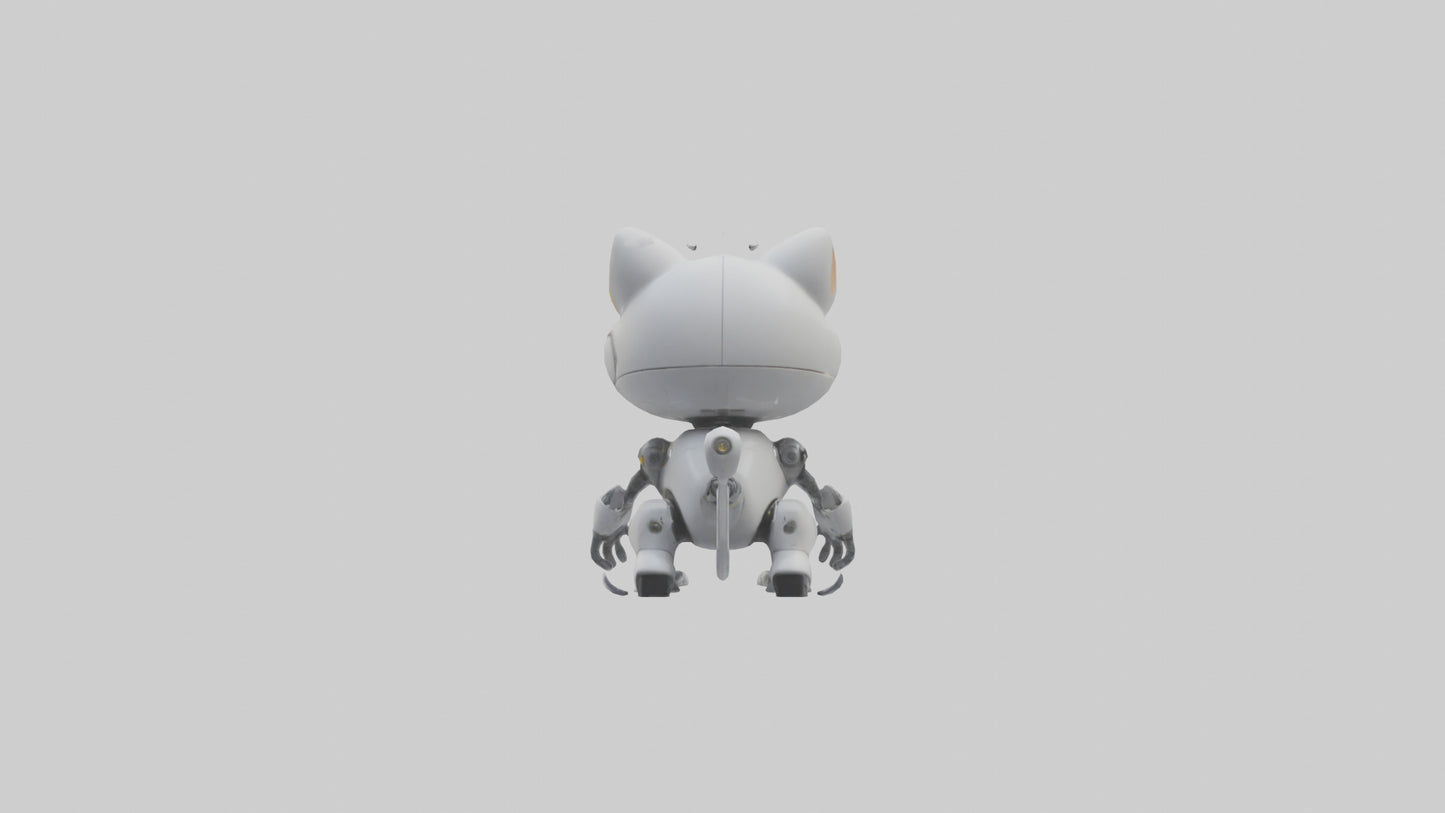 Cartoon Robot Cat model 3D model