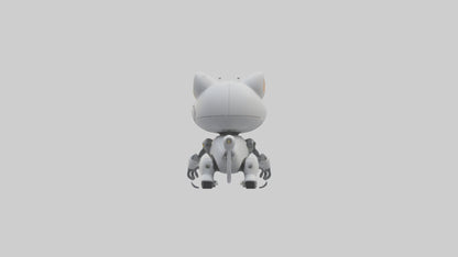 Cartoon Robot Cat model 3D model