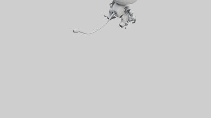 Cartoon Robot Cat model 3D model