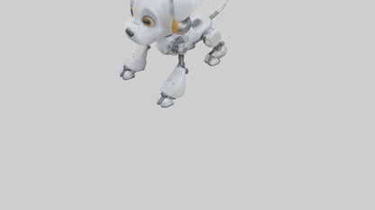 Cartoon Robot Dog model 3D model