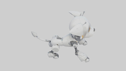 Cartoon Robot Dog model 3D model