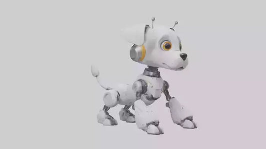Cartoon Robot Dog model 3D model