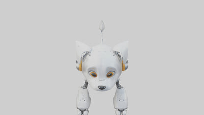 Cartoon Robot Dog model 3D model