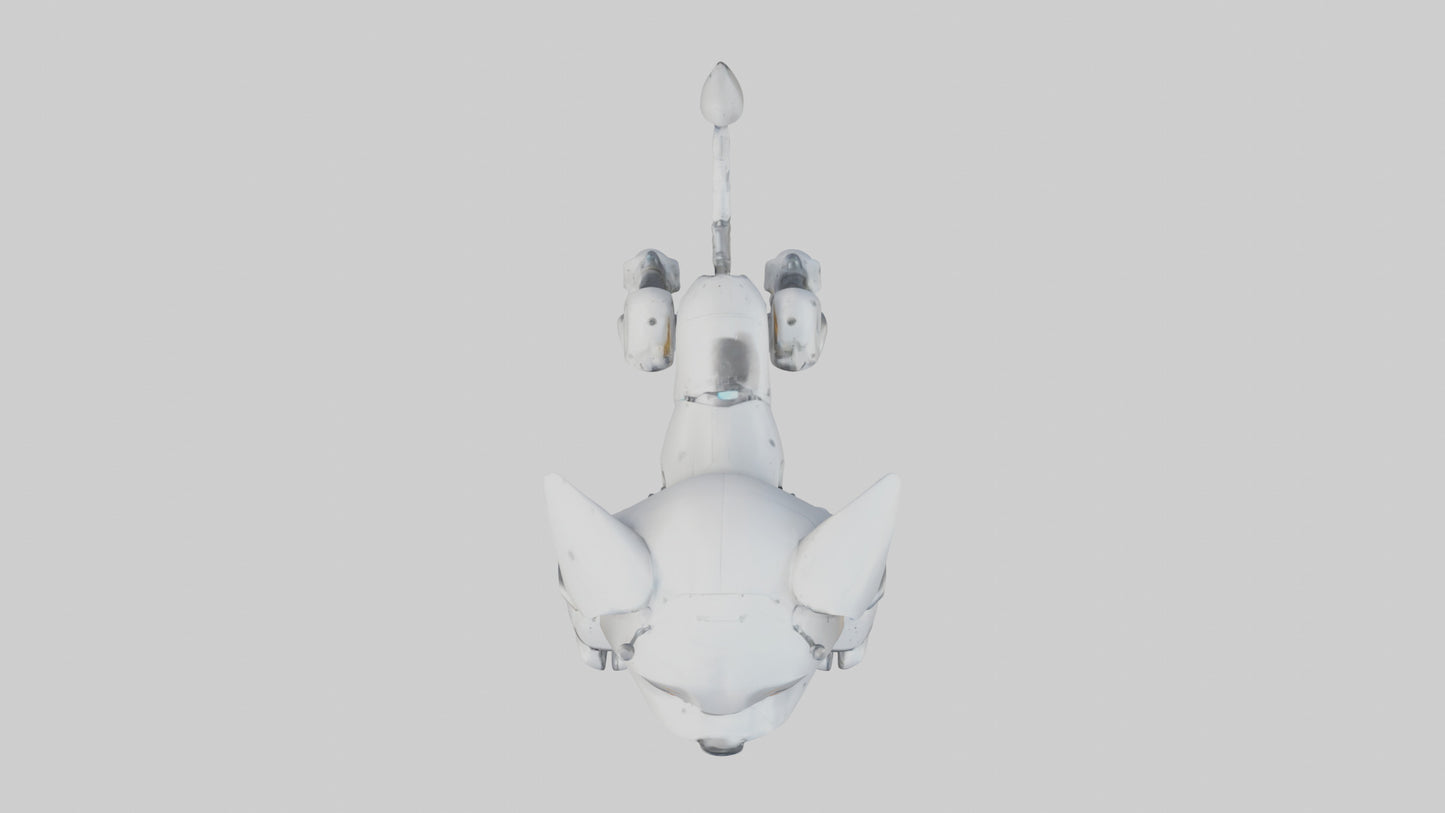 Cartoon Robot Dog model 3D model