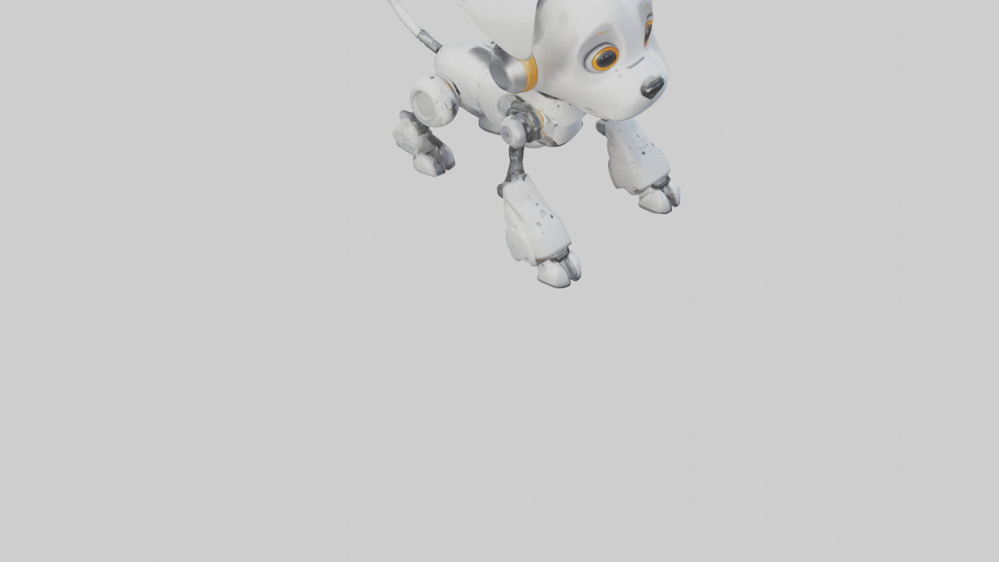Cartoon Robot Dog model 3D model