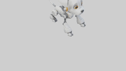 Cartoon Robot Dog model 3D model