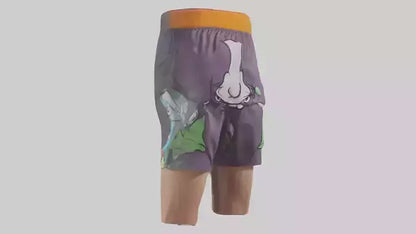 Cartoon Running Shorts model 3D model