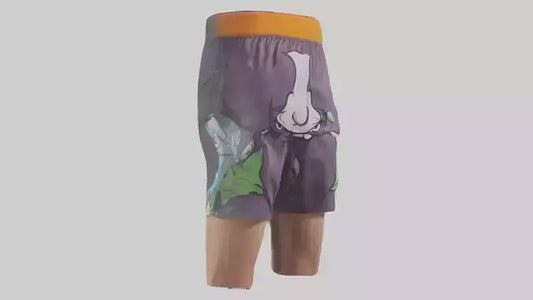 Cartoon Running Shorts model 3D model