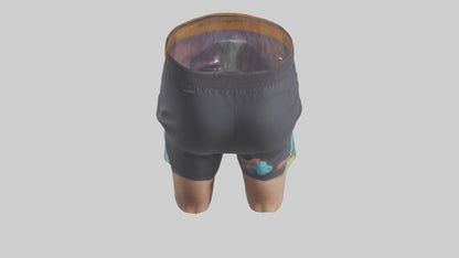Cartoon Running Shorts model 3D model
