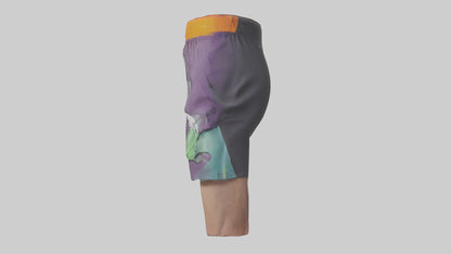 Cartoon Running Shorts model 3D model