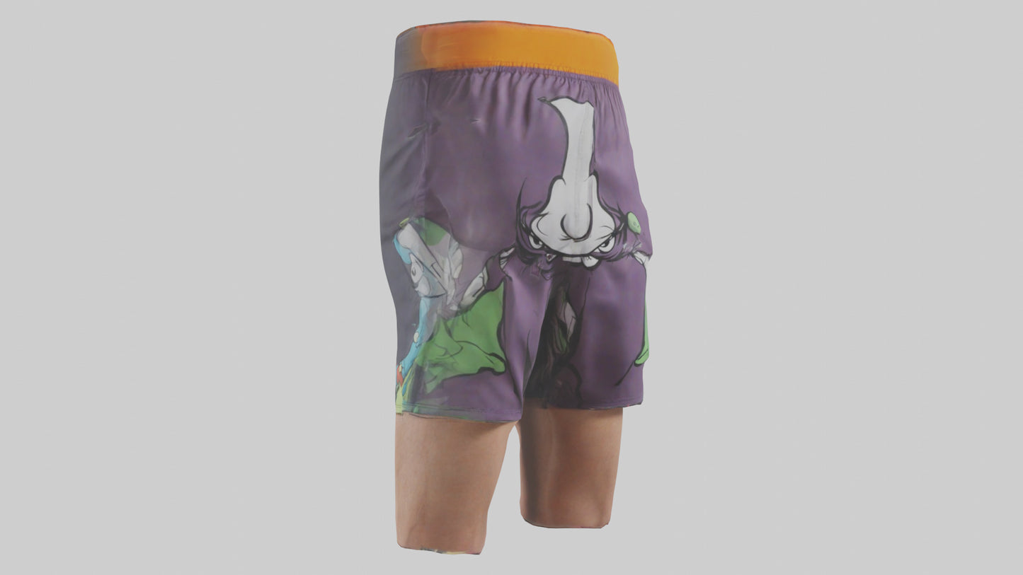 Cartoon Running Shorts model 3D model