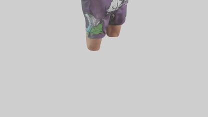 Cartoon Running Shorts model 3D model