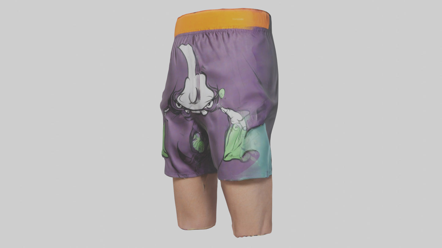 Cartoon Running Shorts model 3D model