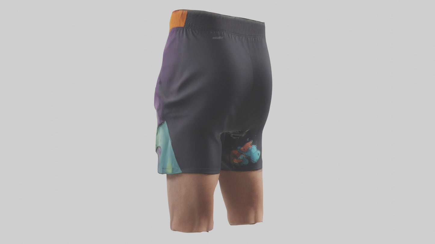 Cartoon Running Shorts model 3D model