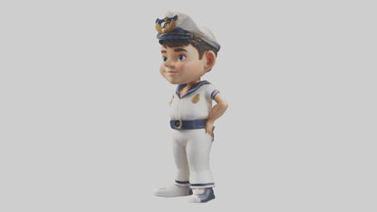 Cartoon Sailor model 3D model