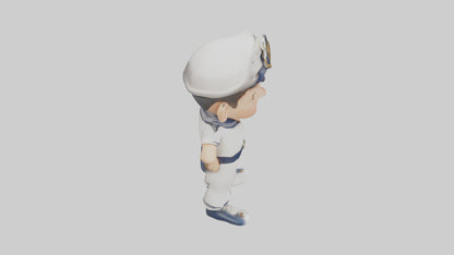 Cartoon Sailor model 3D model