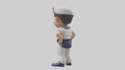 Cartoon Sailor model 3D model