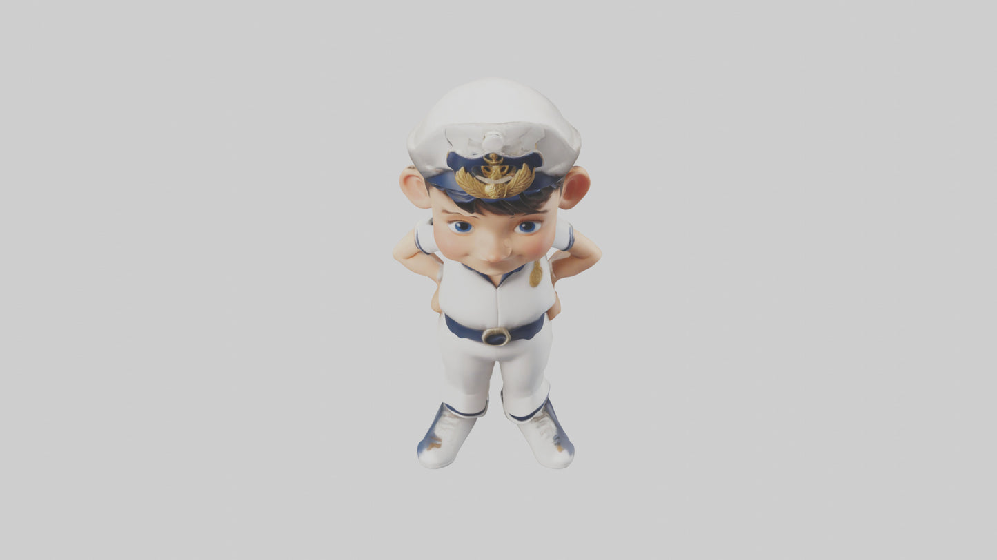 Cartoon Sailor model 3D model