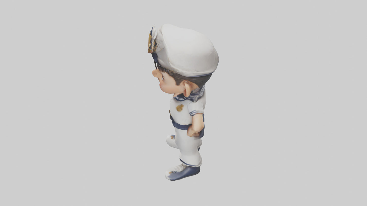 Cartoon Sailor model 3D model