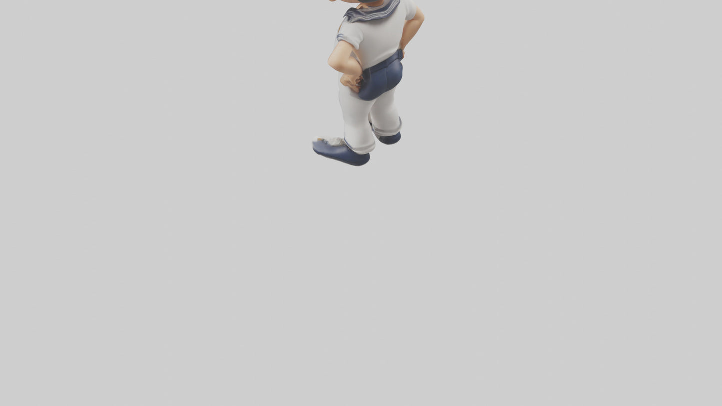 Cartoon Sailor model 3D model