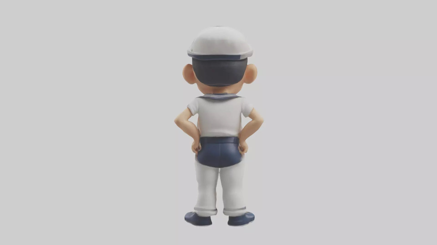 Cartoon Sailor model 3D model